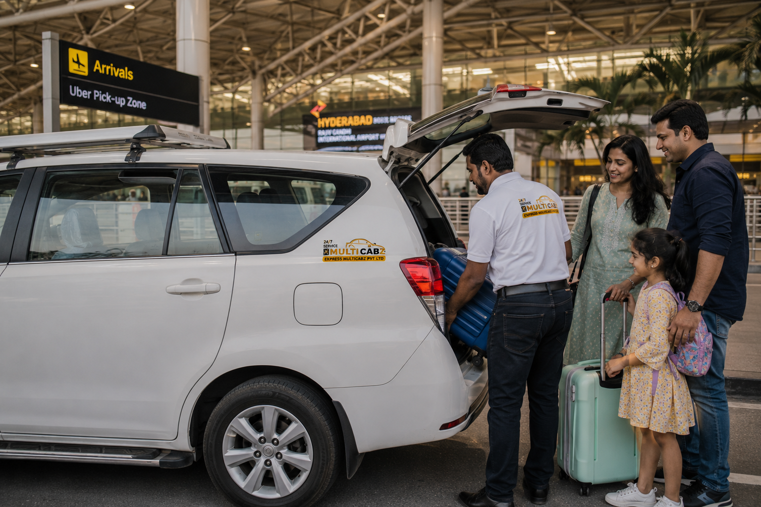 Hyderabad Airport Pickup and Drop Taxi Services
